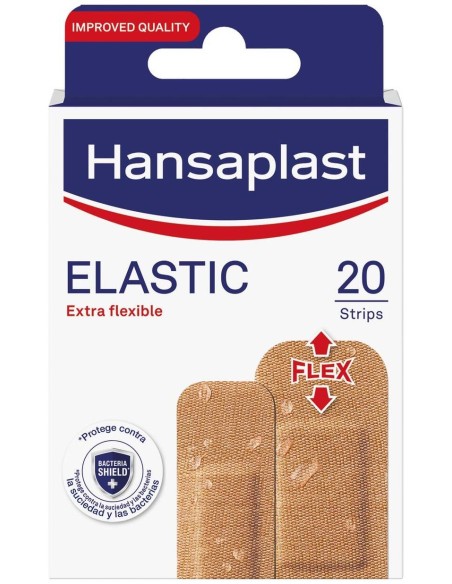 Hansaplast Elastic Apósito 2 Tamaños 20Uds