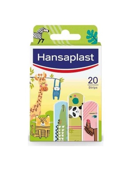 Hansaplast Kids Apósitos Animales, 20 Unidades