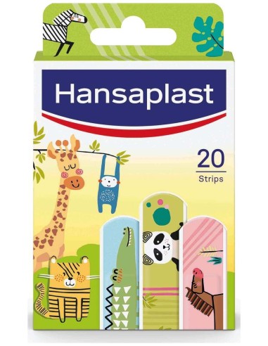 Hansaplast Kids Apósitos Animales, 20 Unidades