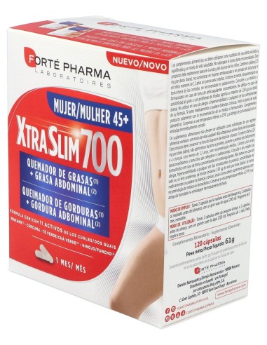 Forté Pharma Xtraslim 700 Mujer 45 120Caps