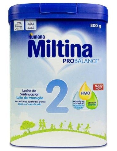 Humana Miltina Probalance Leche De Continuación 2, 800 G