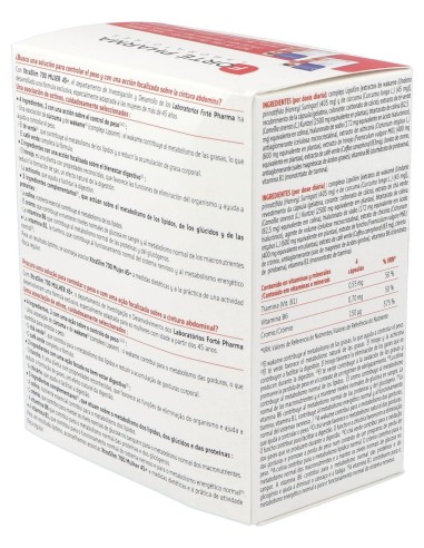 Forté Pharma Xtraslim 700 Mujer 45 120Caps
