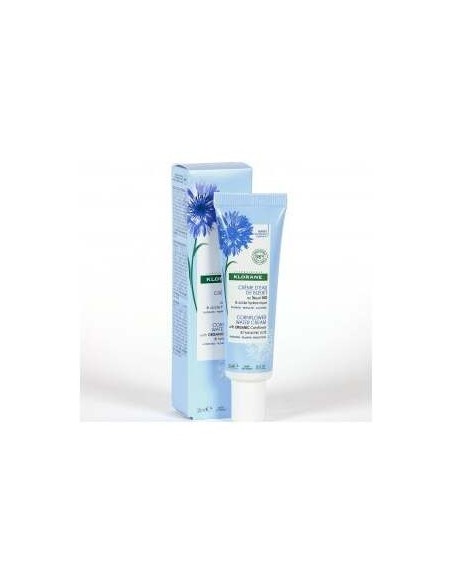 Klorane Gel Crema Al Agua Aciano Bio 1 Envase 30 Ml