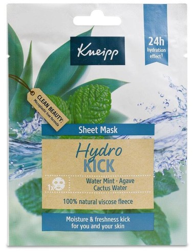 Kneipp Sheet Mask Hydro Kick Mascarilla Facial 1 Unidad