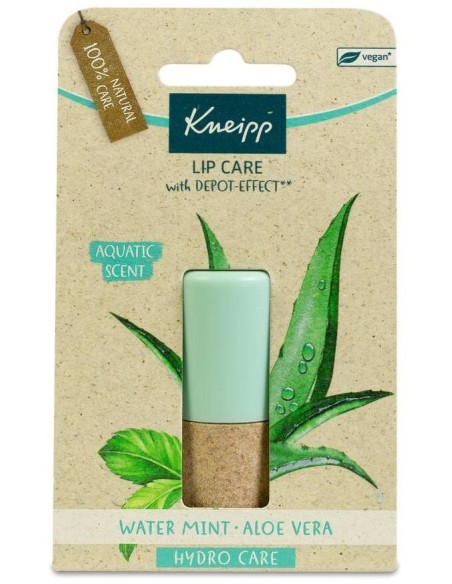 Kneipp Bálsamo Labial Hydro Care Aloe Vera Y Menta Acuática 4_7G