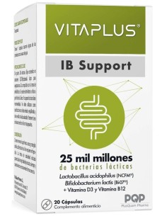 Plusquam Pharma Vitaplus Ib Support 20 Cápsulas