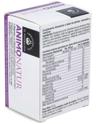 Animonatur 60 Caps El Naturalista
