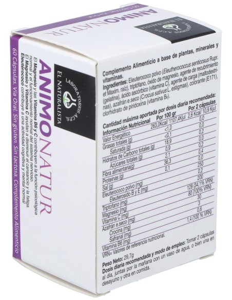 Animonatur 60 Caps El Naturalista