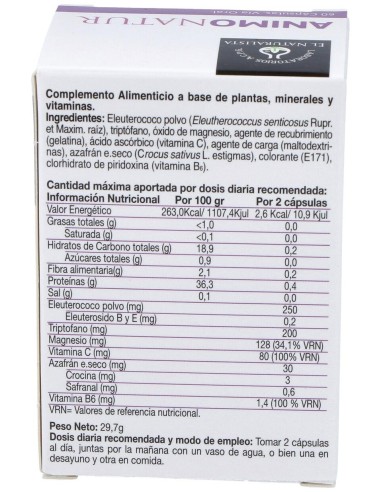 Animonatur 60 Caps El Naturalista
