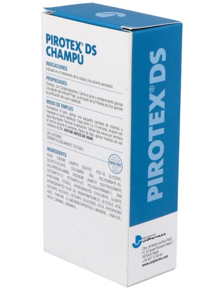 Unipharma Pirotex® Ds Champú 200Ml