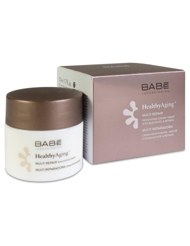 Babé Healthyaging+ Crema Renovadora Noche, 50 Ml