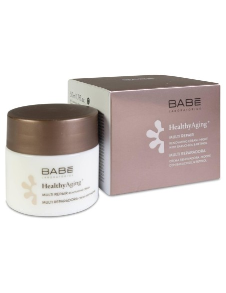 Babé Healthyaging+ Crema Renovadora Noche, 50 Ml