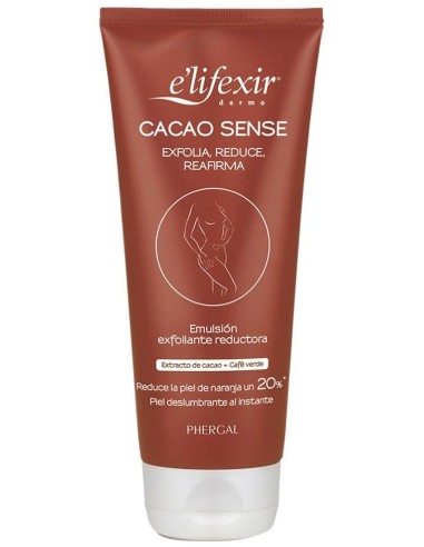 Elifexir Cacao Sense Exfoliante Reductor 200Ml.