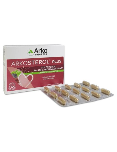 Arkopharma Arkosterol Plus, 30 Cápsulas