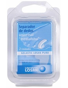 Gelastic Separadores De Dedos Medialuna Talla M, 1 Ud
