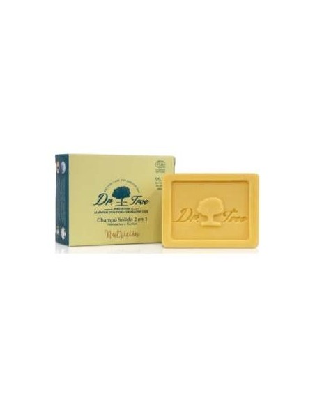 Dr. Tree Champú Sólido 2 En 1 Nutrición, 75 G