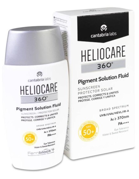 Heliocare 360º Pigment Solution Fluid Protector Solar Spf50+ 50Ml