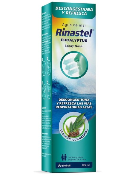 Rinastel Eucalyptus Spray Nasal Agua De Mar 125Ml