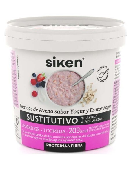 Siken Sustitutivo Porridge Yogur Y Frutos Rojos 52G