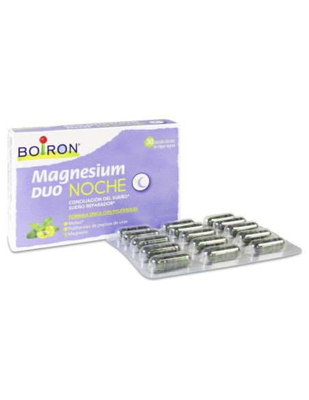 Boiron Magnesium Duo Noche, 30 Cápsulas