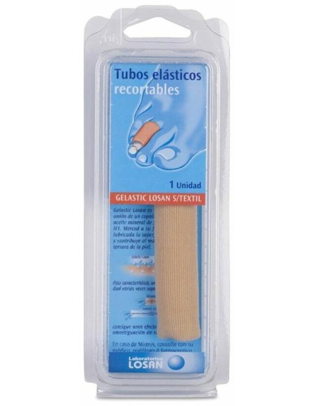 Gelastic Tubos Elásticos Recortables En Soporte Textil, Talla M, 15 Mm, 1 Caja