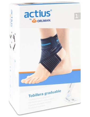 Actius Tobillera Elástica Graduable Ace902 Talla 2 20-23Cm 1Ud