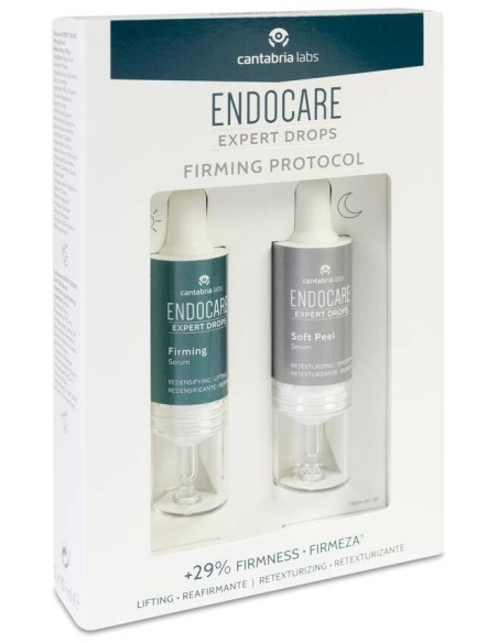 Endocare Expert Drops Firming Protocolo + Soft Peel, 2X 10 Ml