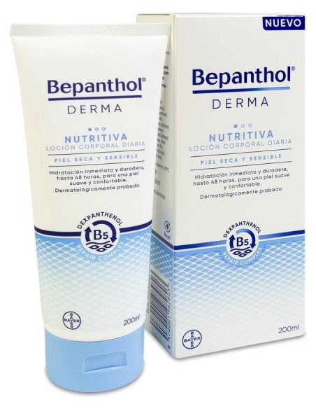 Bepanthol Derma Nutritiva Locion Corporal Diaria 200Ml