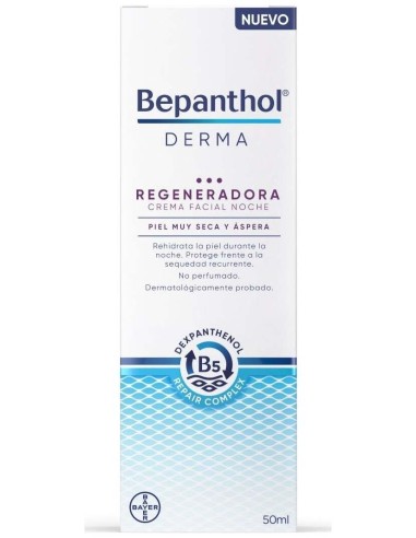 Bepanthol Derma Regeneradora Crema Facial Noche 50Ml