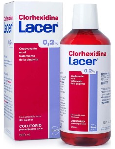 Lacer Colutorio Clorhexidina 0,2%, 500 Ml