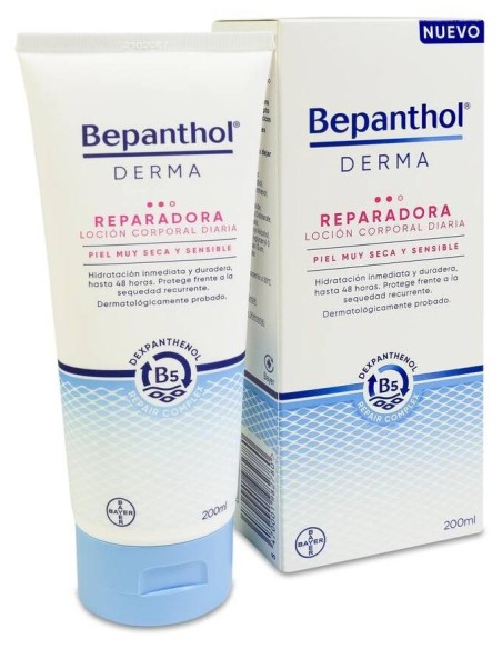 Bepanthol Derma Reparadora Loción Corporal Diaria 200Ml