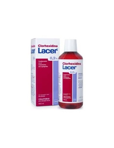 Lacer Colutorio Clorhexidina 0,2%, 500 Ml