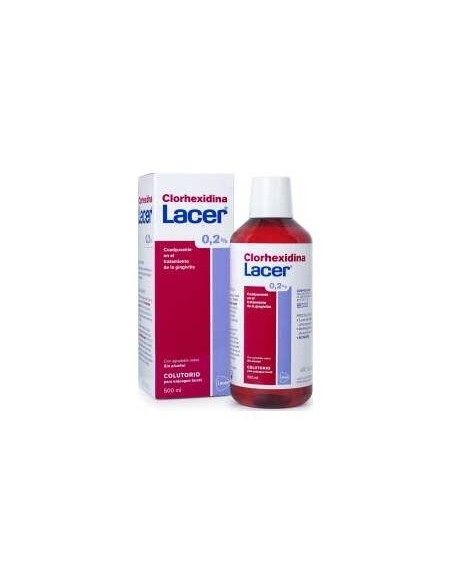 Lacer Colutorio Clorhexidina 0,2%, 500 Ml