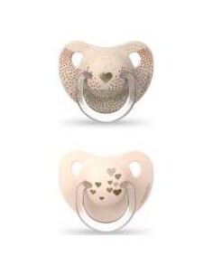 Suavinex Chupete Silicona Anatómico Clásico 6-18, 2 Unidades 2