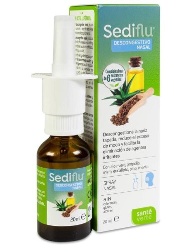 Santé Verte Sediflu Descongestivo Nasal, 20 Ml