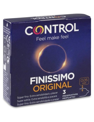 Control Finissimo Preservativos, 3 Unidades