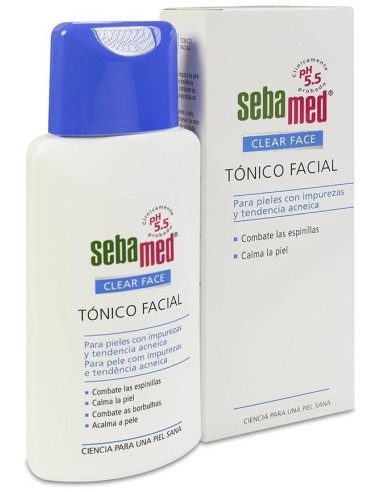 Sebamed Clear Face Tónico Facial Pieles Acneicas 150Ml