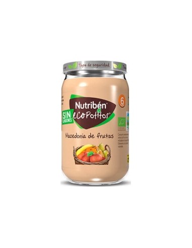 Nutribén Eco Potitos Macedonia De Frutas, 235 G