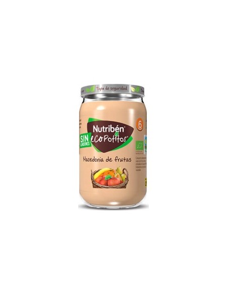 Nutribén Eco Potitos Macedonia De Frutas, 235 G
