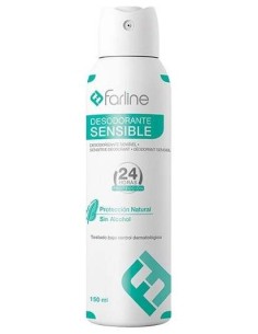 Farline Desodorante Spray Sensible, 150 Ml