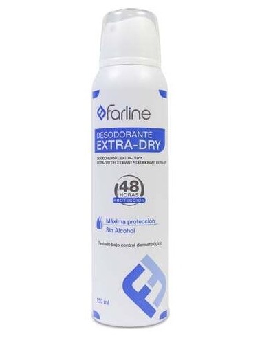 Farline Desodorante Spray Extra-Dry, 150 Ml