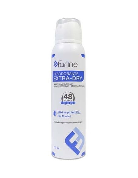 Farline Desodorante Spray Extra-Dry, 150 Ml