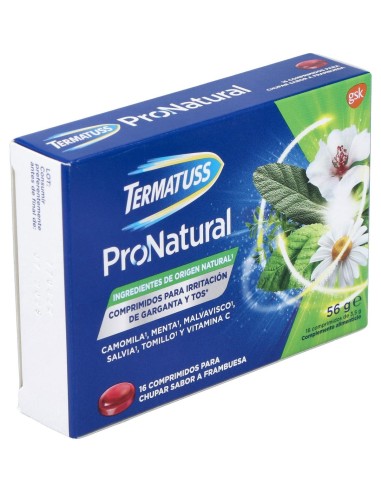 Termatuss Irritación Garganta Y Tos, 16 Comprimidos