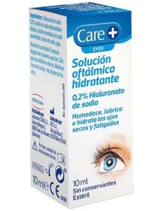 Care+ Solución Oftálmica Hidratante Forte 10Ml