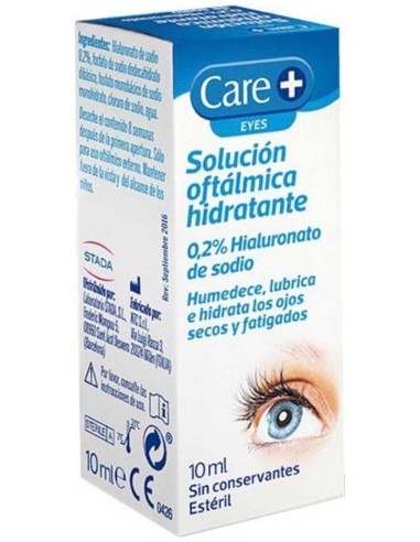 Care+ Solución Oftálmica Hidratante Forte 10Ml