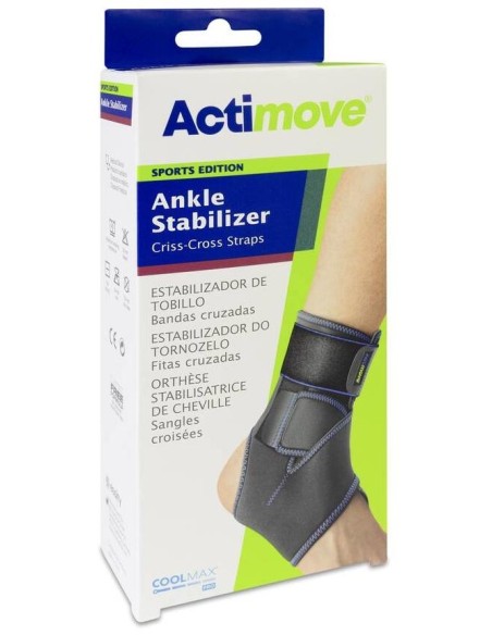Actimove Estabilizador De Tobillo Con Bandas Talla Única, 1 Unidad