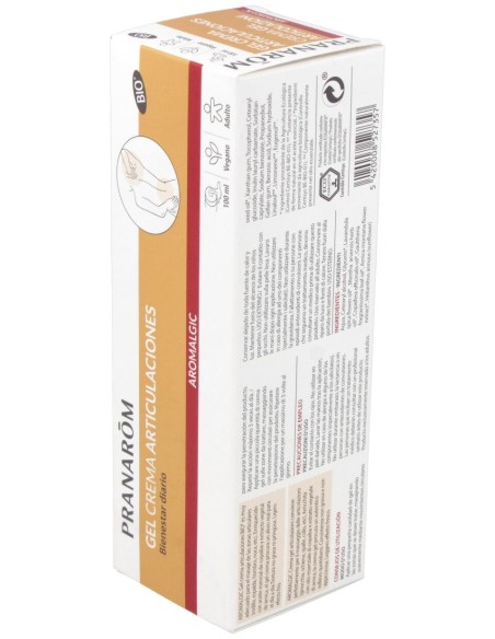 Pranarôm Aromalgic Gel Crema Articulaciones Bio 100Ml