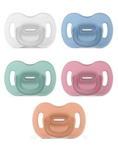 Suavinex Chupete Todosilicona Tetina Fisiológica Sx Pro 6-18, 1 Unidad