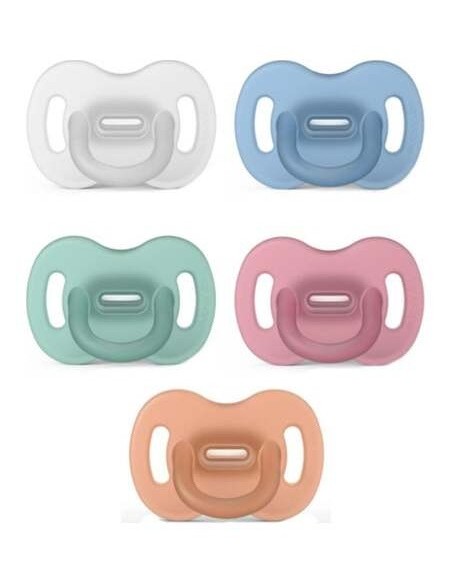 Suavinex Chupete Todosilicona Tetina Fisiológica Sx Pro 6-18, 1 Unidad