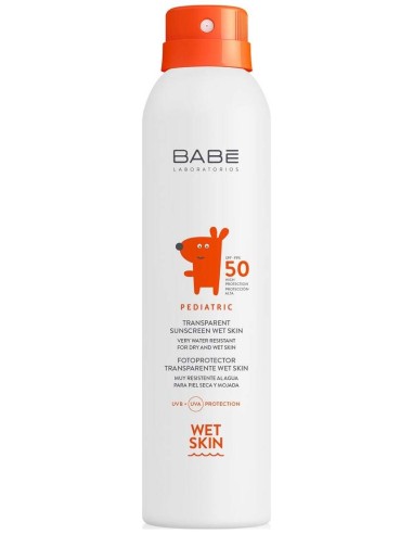Babé Pediatric Fotoprotector Wet Skin Spf50+, 200 Ml